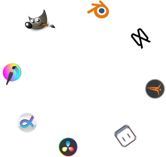 Icaleb from BinaryAbyssinia Software i use for my art and animations