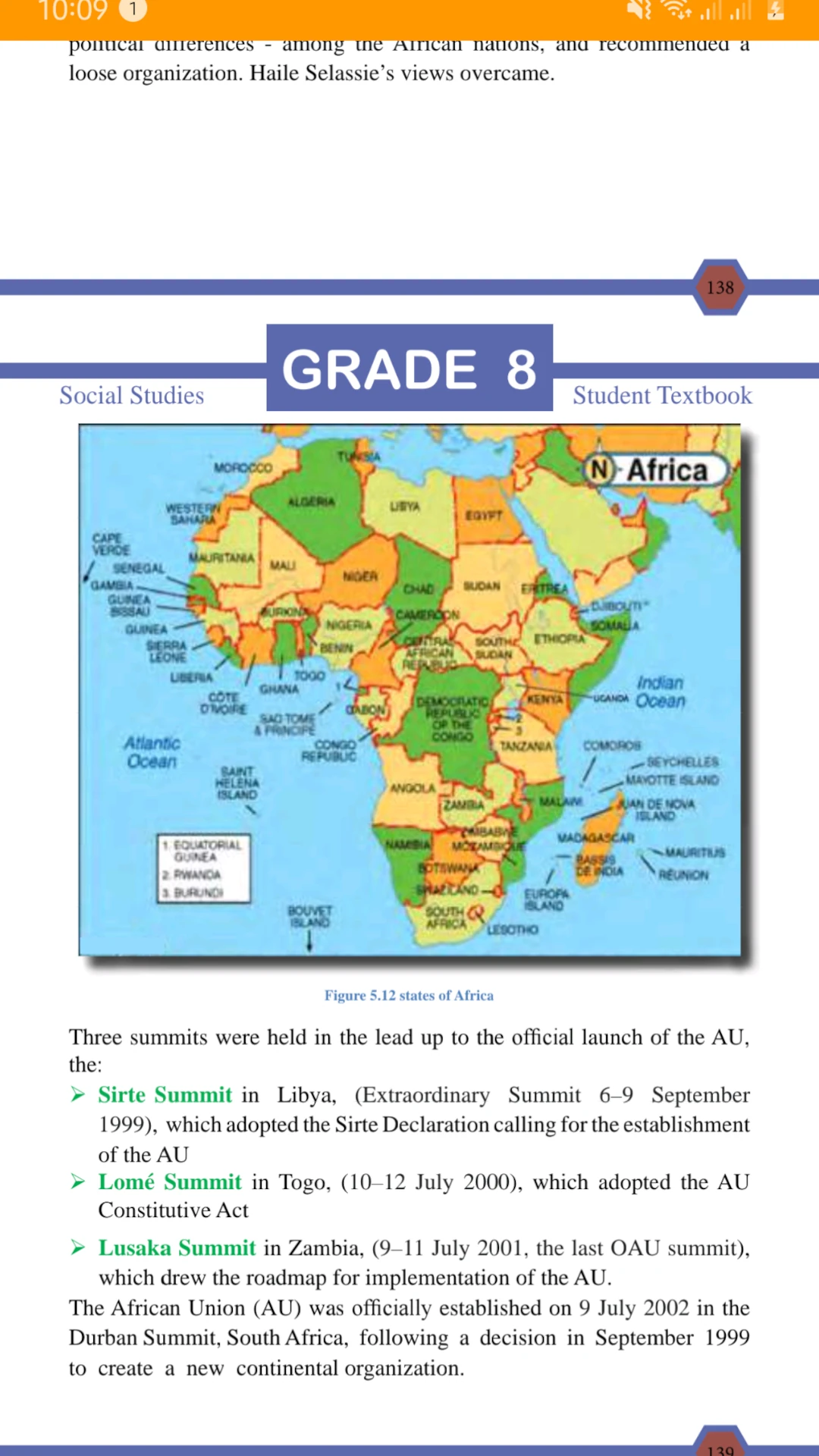 Ethio Books  Grade 8 Textbook App Screen Shot Images