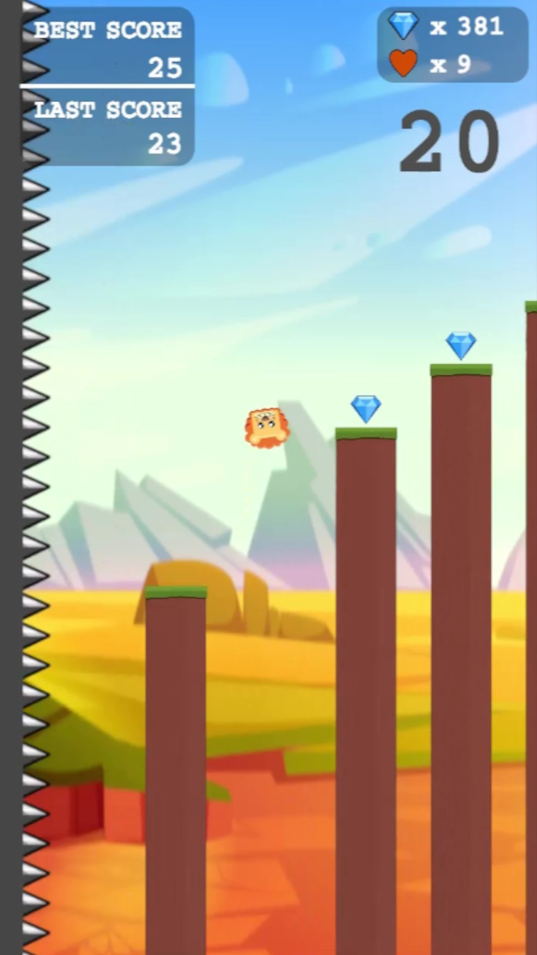 Animal Jump  Adventure 2D Game Game Screen Shot Images