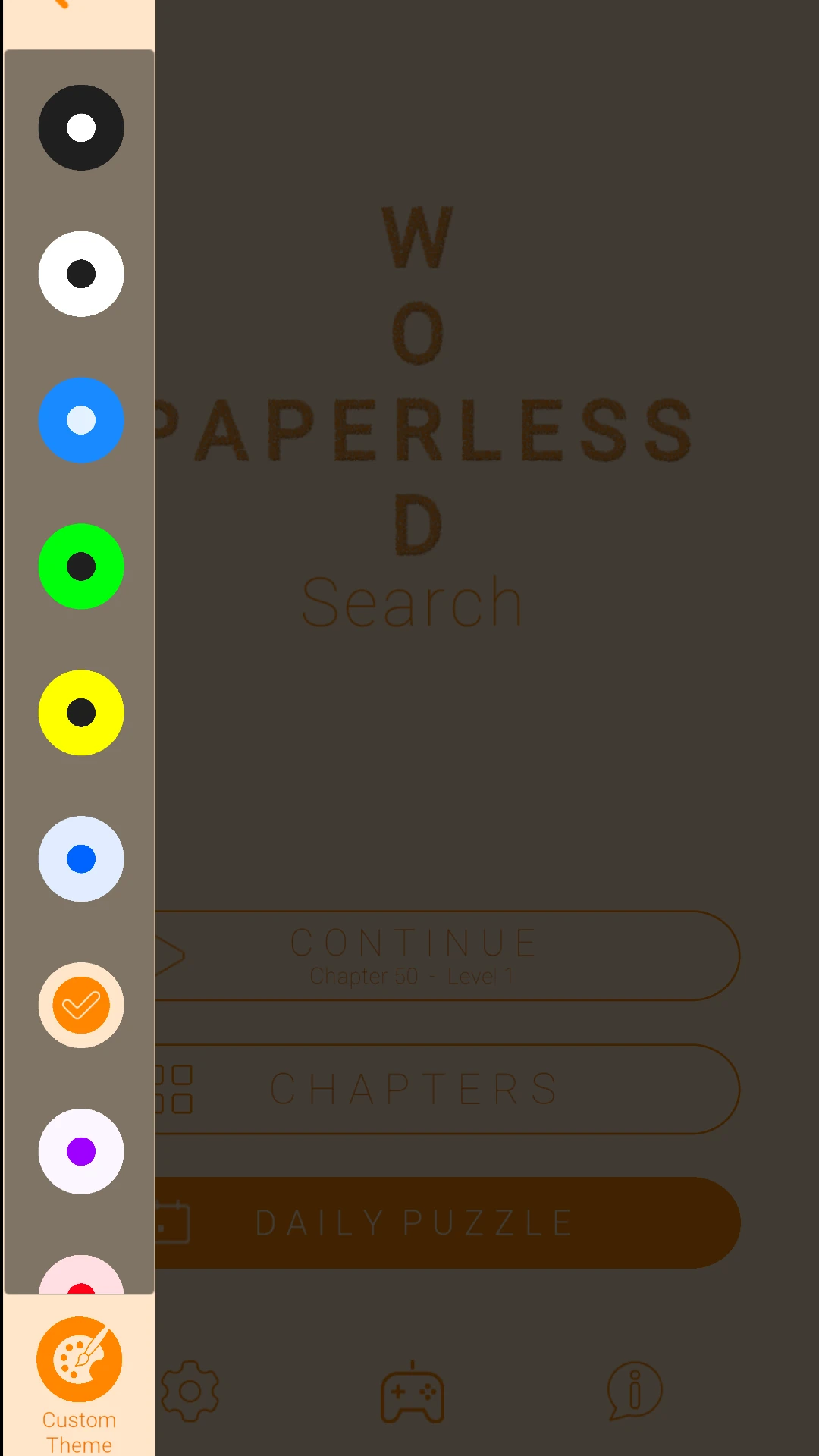 PAPERLESS  Word Search - Clean Game Screen Shot Images