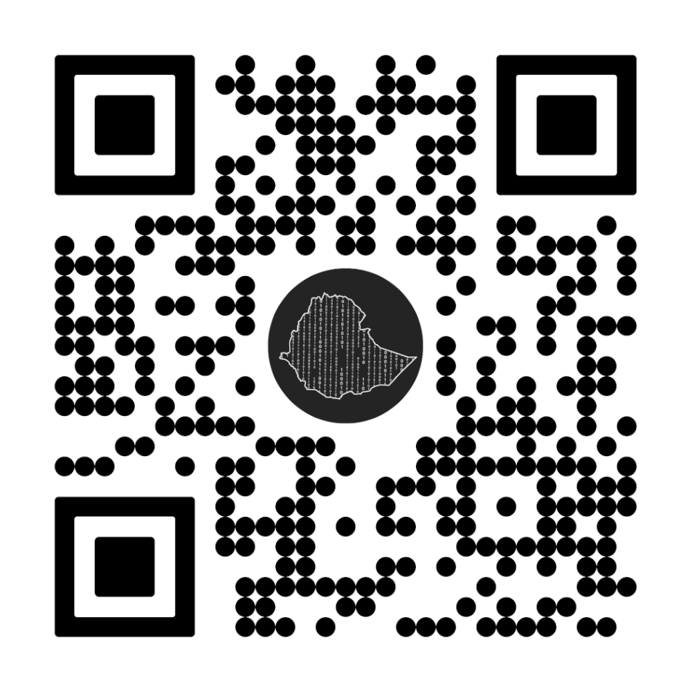 qr Code to Download BinaryAbyssinia Mobile Games or Apps