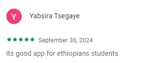 5 Star Review For Ethio Books Grade 8 , 9 , 10 , 11 , 12 Best App For Ethiopian Students with All Students Books and Teacher Guide Books